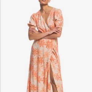 Roxy Slow Down Time Again Maxi Dress size small NWT